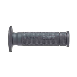 DIRT ZONE GRIPS L.135 MEDIUM, DARK GREY