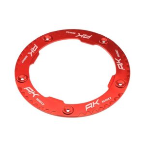 CACHE COURROIE AK550 ROUGE