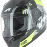 CASQUE ASTONE GT2K ARMY KIDS NOIR/JAUNE