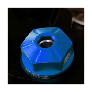 nuts for front fork M24x1.5mm BLEU