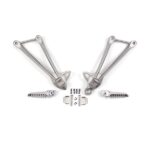 REPOSE PIED COMPLET ARRIERE KAWASAKI ZX6R 05-08